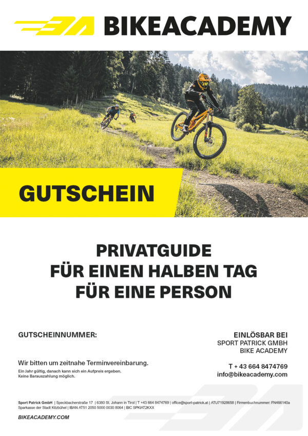 Gutschein Privat Guide halbtags