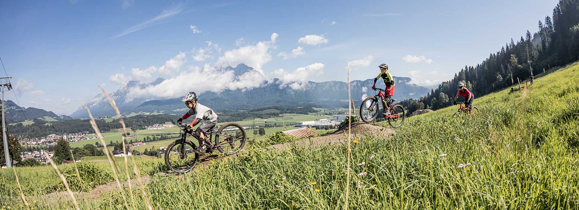 Kinder Mountainbike Training Brixen